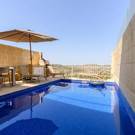 בית אירוח Staytopus Highlands Gozo Pool & View Xagħra
